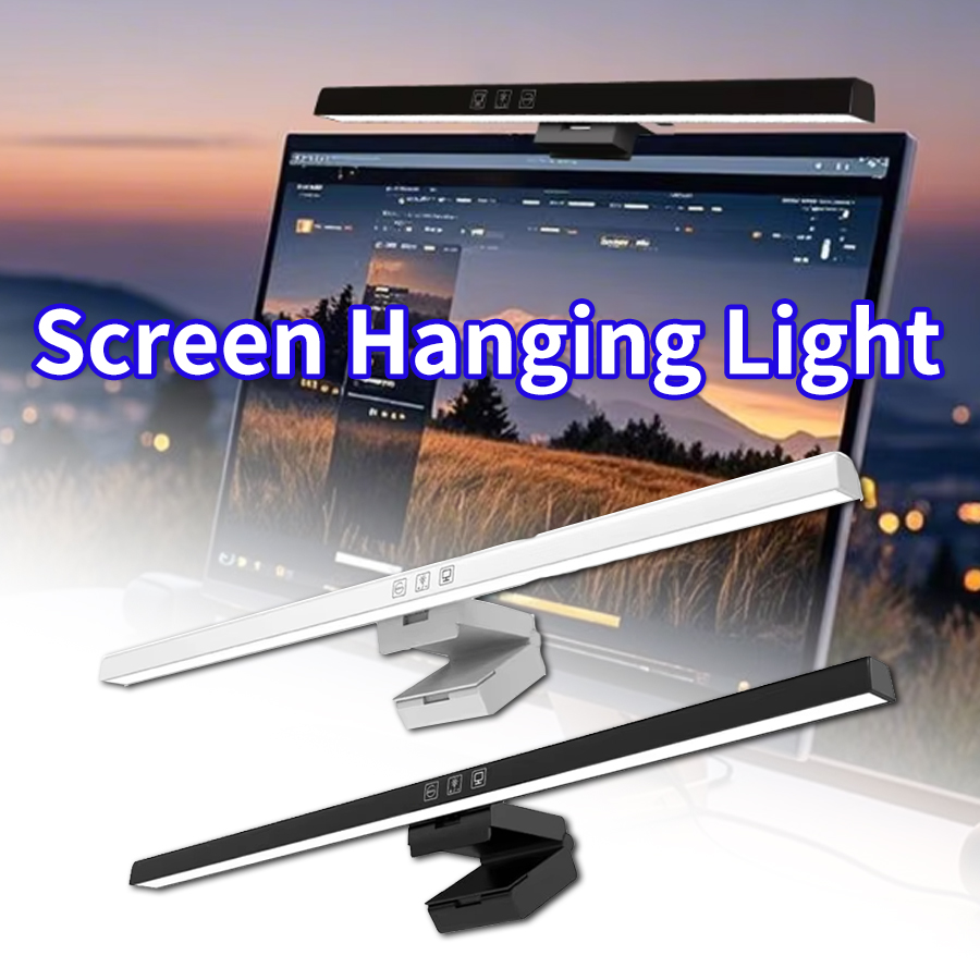 Led Desk Light Usb - โคมไฟตั้งโต๊ะหน้าจอ 50 ซม. โคมไฟคอมพิวเตอร์ โคมไฟแขวนหน้าจอ โคมไฟตั้งโต๊ะ