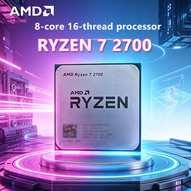 Amd Cpu Ryzen 7 - เอเอ็มดี ไรเซน 7 2700 R7 2700