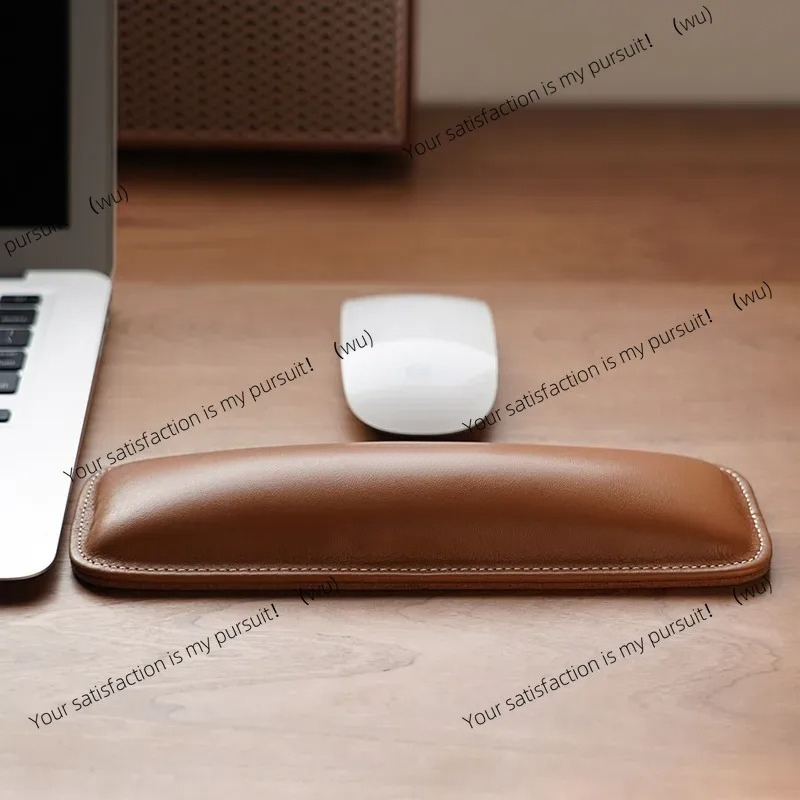 Ergonomic Desk Setup Keyboard - ZOCI-ที่รองข้อมือหนังแท้ หนังเกรนด์คุณภาพสูง แผ่นรองคีย์บอร์ดอเนกประสงค์ รองรับข้อมือตามหลักสรีรศาสตร์สำหรับการตั้งโต๊ะทำงาน