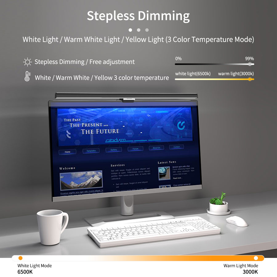 โคมไฟ LED สำหรับหน้าจอคอมพิวเต - Led Desk Light Usb บทวิจารณ์และราคา