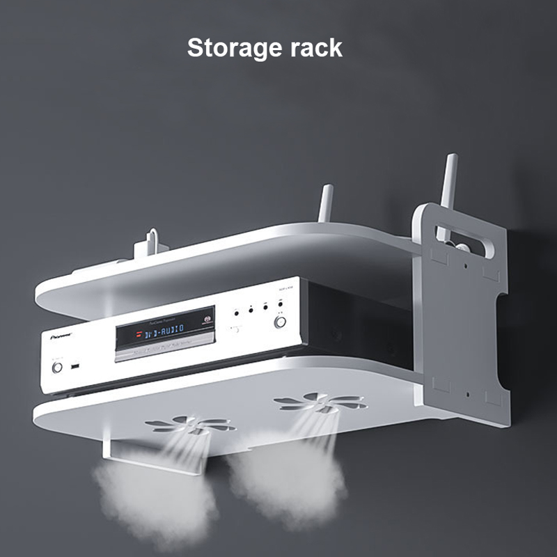 ชั้นวางติดผนังสำหรับจัดเก็บสาย - Desk Setup Room บทวิจารณ์และราคา