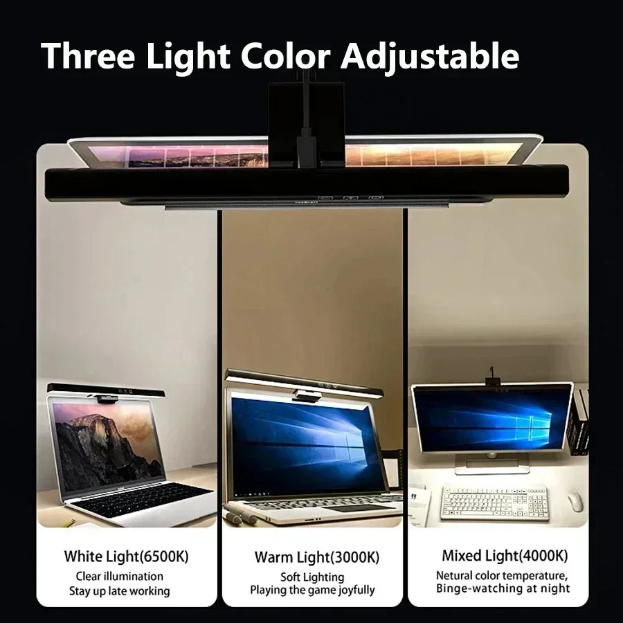 ไฟ LED สำหรับจอคอมพิวเตอร์  ไฟ - Led Desk Light Usb บทวิจารณ์และราคา