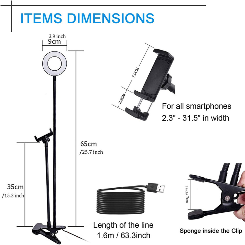 ที่วางโทรศัพท์มือถือแบบยืดหยุ่ - Desk Setup Room บทวิจารณ์และราคา