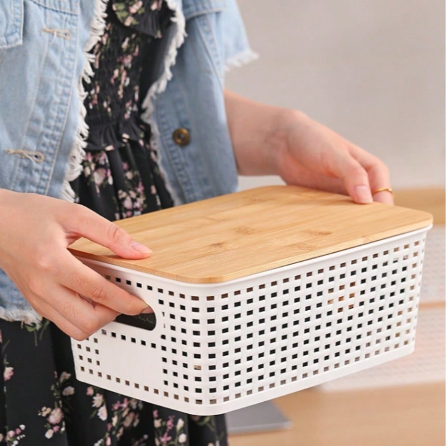 ชุดกล่องเก็บของแบบซ้อนกันได้ 6 - Drawer Organizer Bamboo บทวิจารณ์และราคา