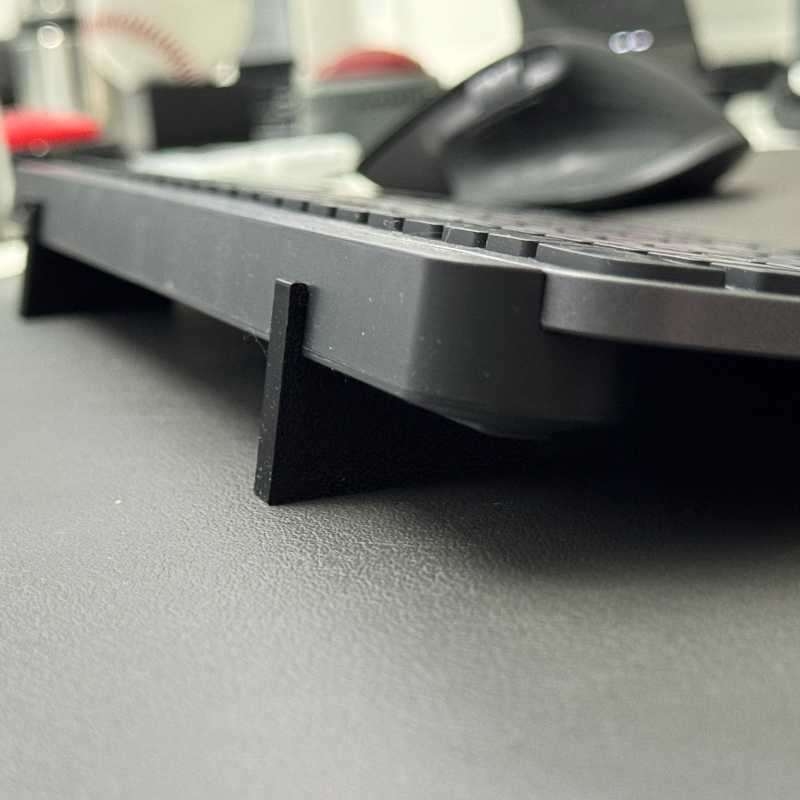 ขาตั้งคีย์บอร์ดแบบยกสูง รองรับ - Ergonomic Desk Setup Keyboard บทวิจารณ์และราคา