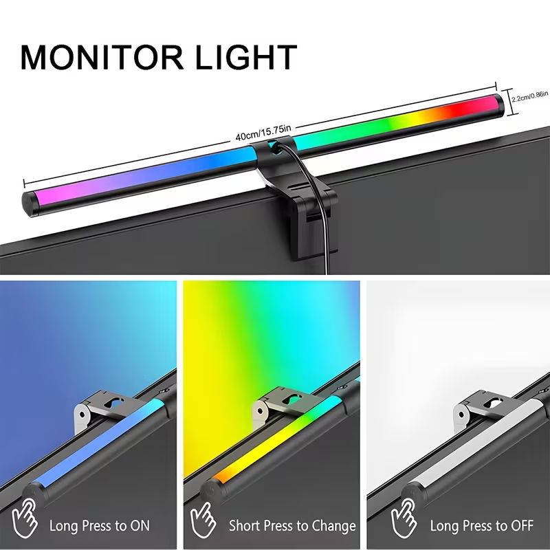 ไฟ LED แบบแขวนหน้าจอ USB 5V สำ - Led Desk Light Usb บทวิจารณ์และราคา