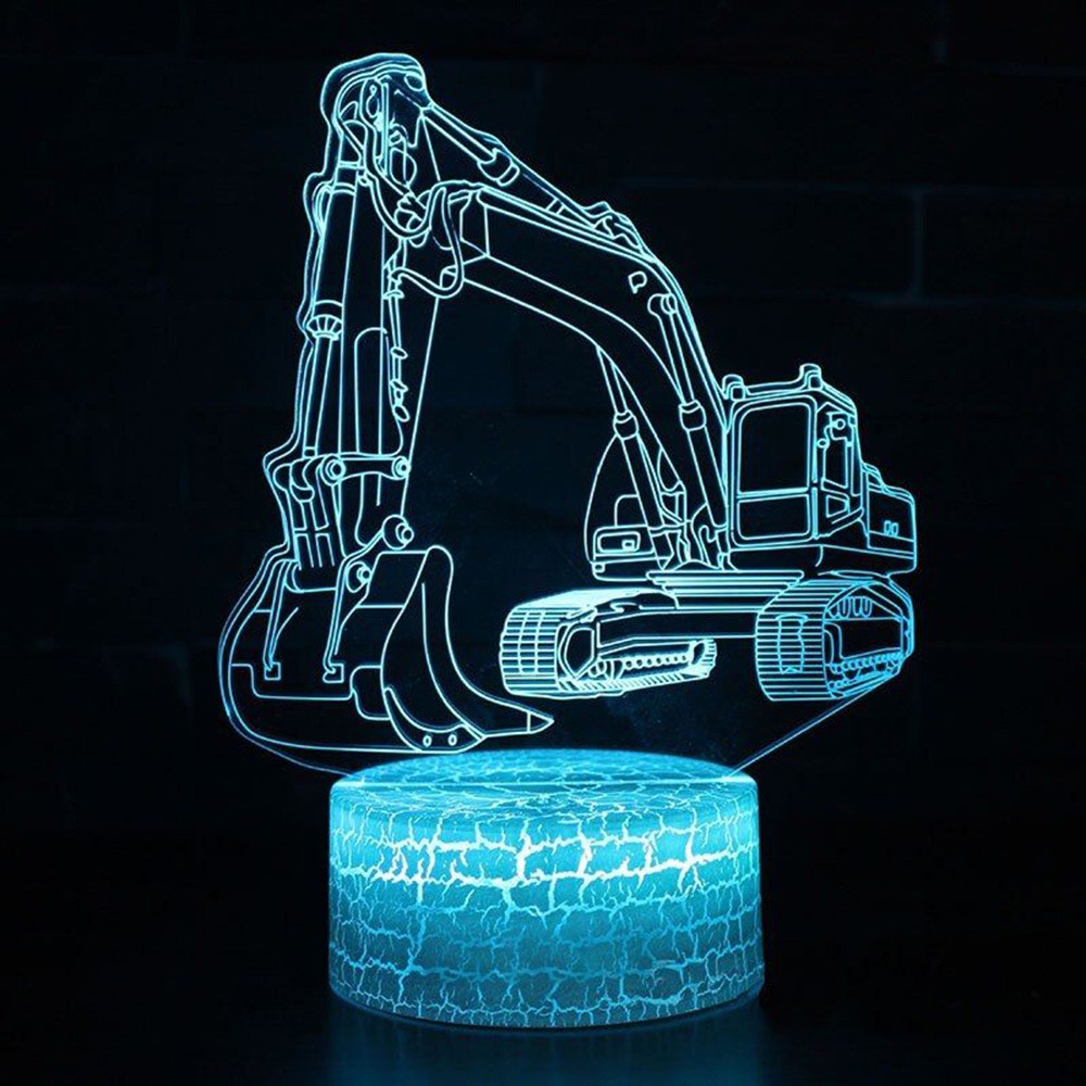 ชุดรูปแบบการก่อสร้างรถขุดติดตั - Desk Setup Kids บทวิจารณ์และราคา