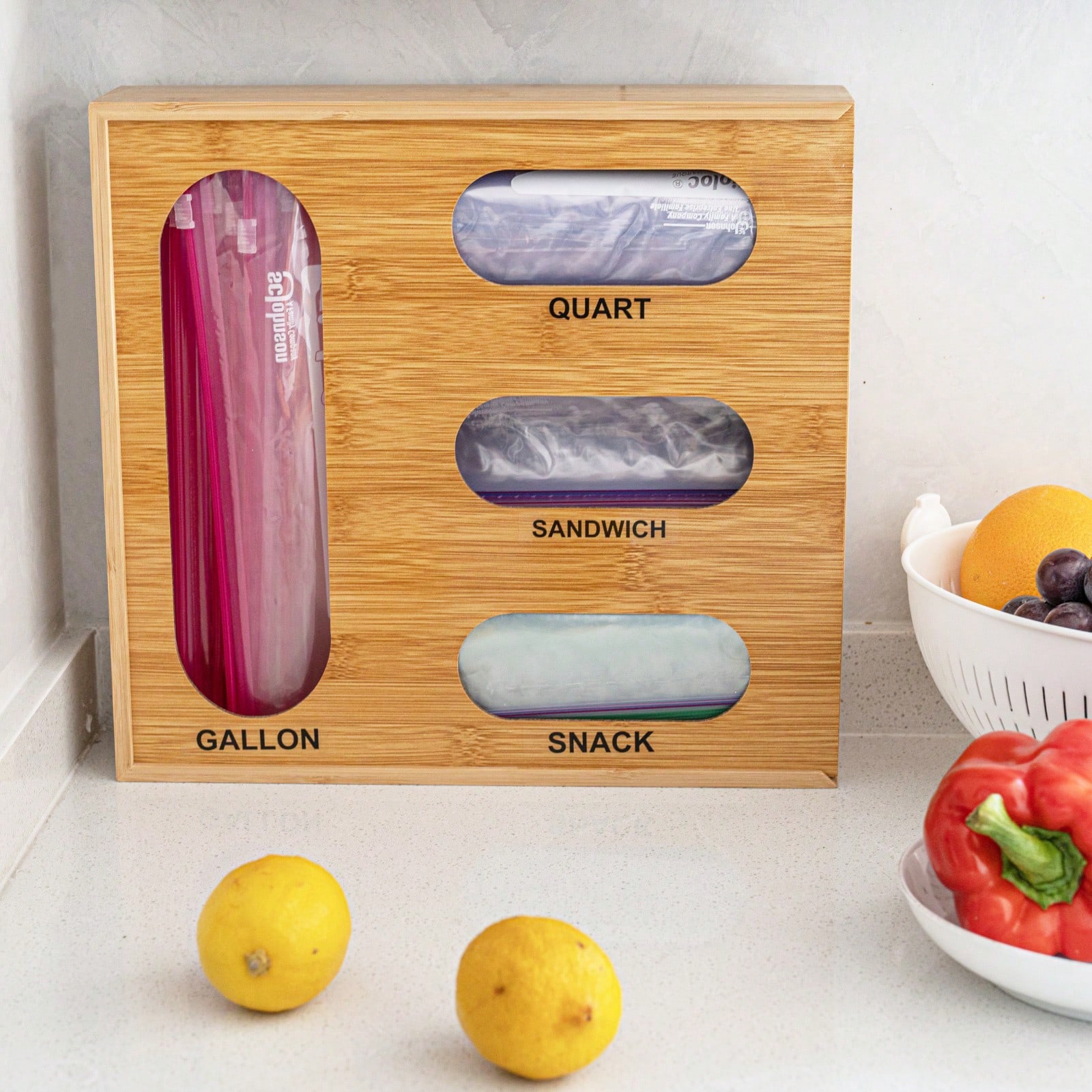 กล่องจัดระเบียบลิ้นชักครัวแบบซ - Drawer Organizer Bamboo บทวิจารณ์และราคา