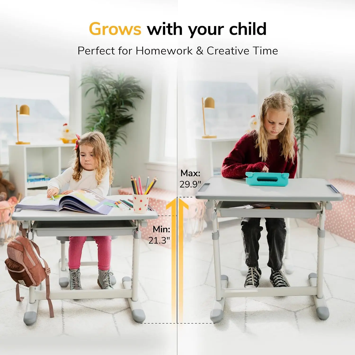 เมาท์-อิท! ชุดโต๊ะและเก้าอี้สำ - Desk Setup Kids บทวิจารณ์และราคา