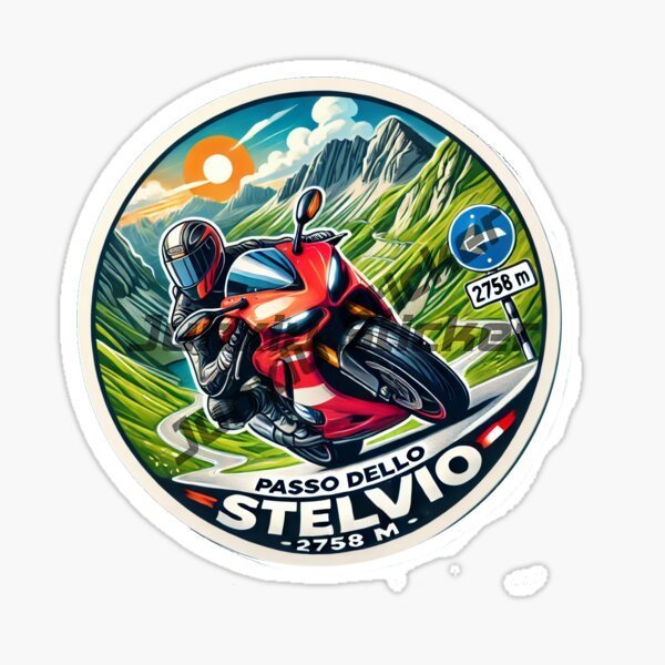 STELVIO PASS ITALIA สติ๊กเกอร์ - Desk Setup Room บทวิจารณ์และราคา
