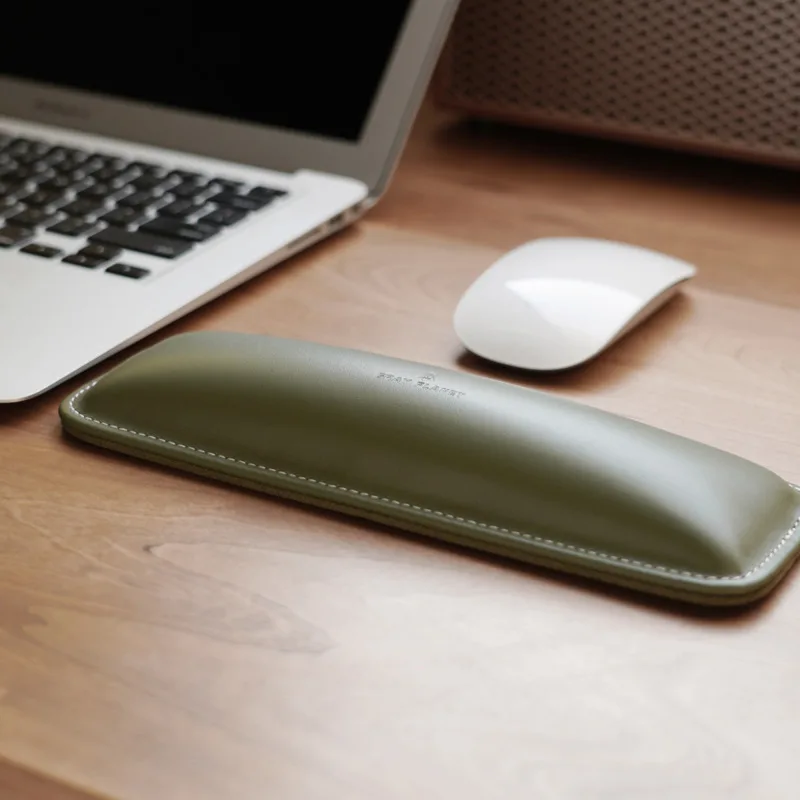 ของแท้หนัง REST Top-Grain หนัง - Ergonomic Desk Setup Keyboard บทวิจารณ์และราคา