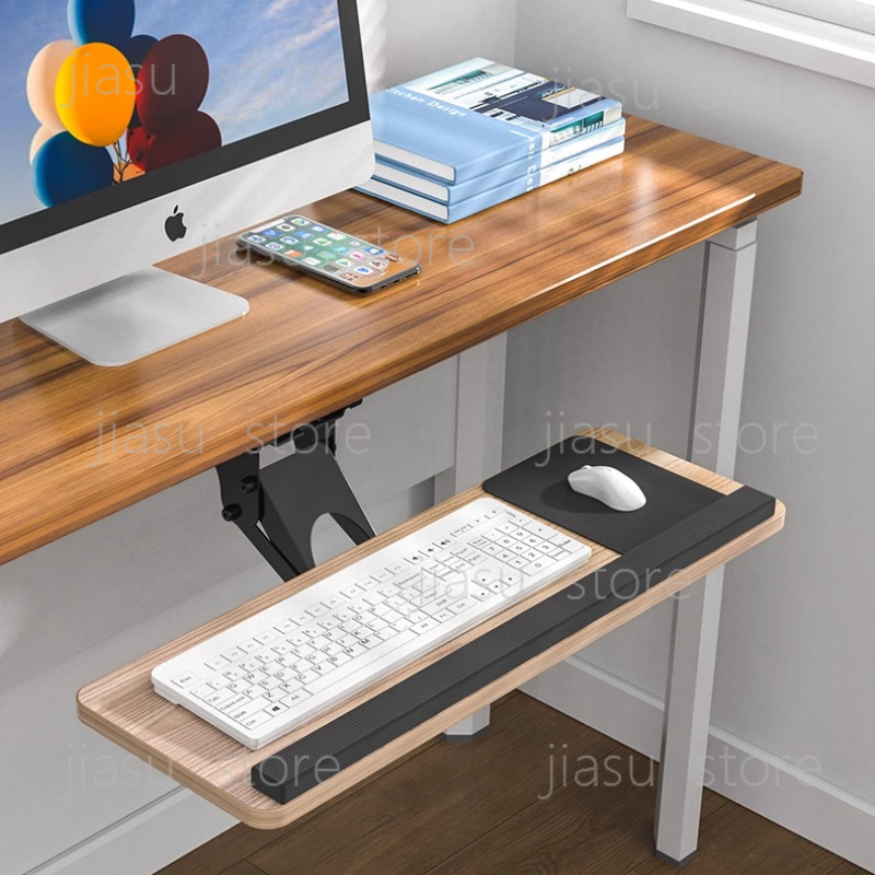 ‌ ถาดวางคีย์บอร์ดใต้โต๊ะแบบเออ - Ergonomic Desk Setup Keyboard บทวิจารณ์และราคา