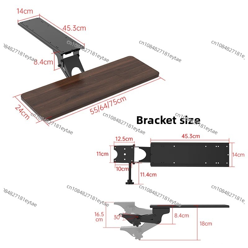 ถาดวางคีย์บอร์ดใต้โต๊ะแบบ Ergo - Ergonomic Desk Setup Keyboard บทวิจารณ์และราคา