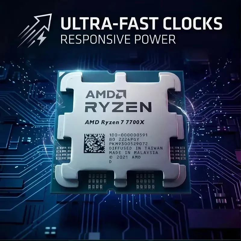 AMD Ryzen 7 7700X R7 7700X ซีพ - Amd Cpu Ryzen 7 บทวิจารณ์และราคา
