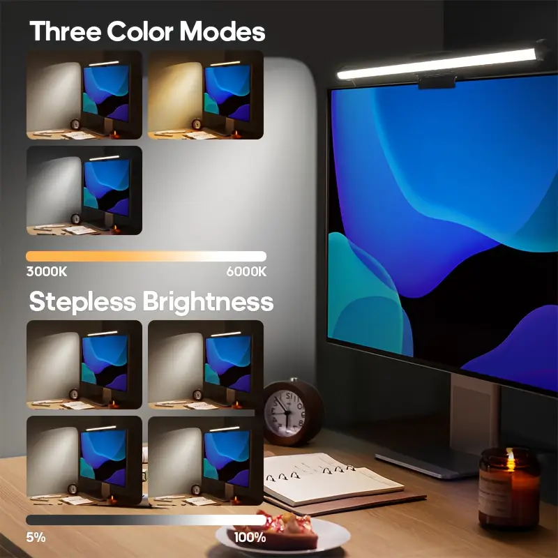 โคมไฟตั้งโต๊ะ LED แบบ USB ไฟแข - Led Desk Light Usb บทวิจารณ์และราคา