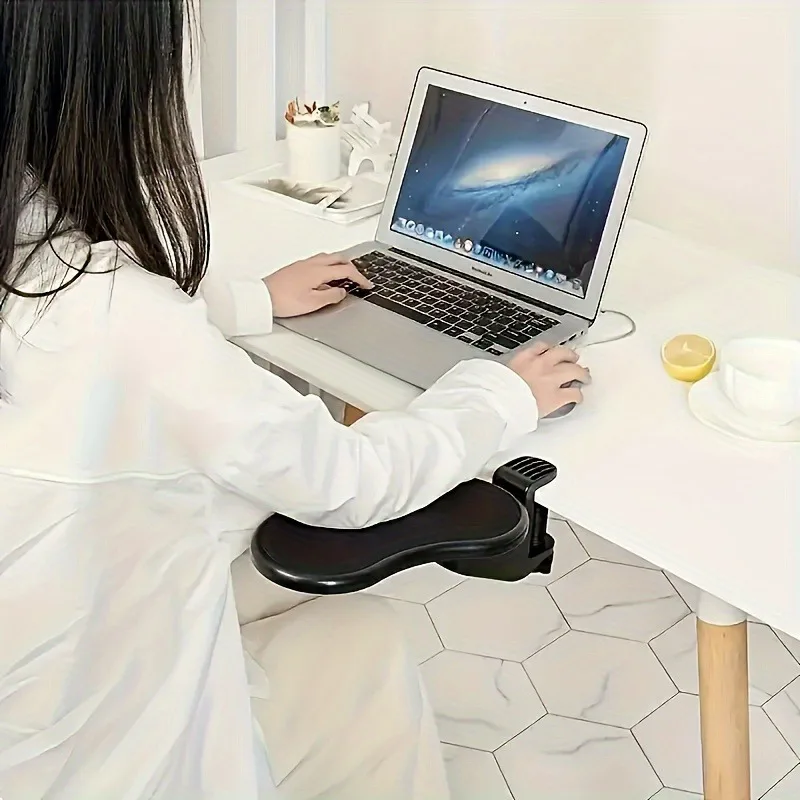 ตัวขยายที่เท้าแขนโต๊ะตามหลักสร - Ergonomic Desk Setup Keyboard บทวิจารณ์และราคา