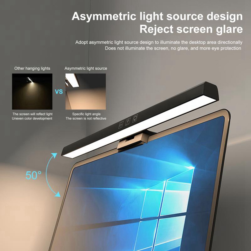 แถบไฟสำหรับจอภาพ, โคมไฟตั้งโต๊ - Led Desk Light Usb บทวิจารณ์และราคา