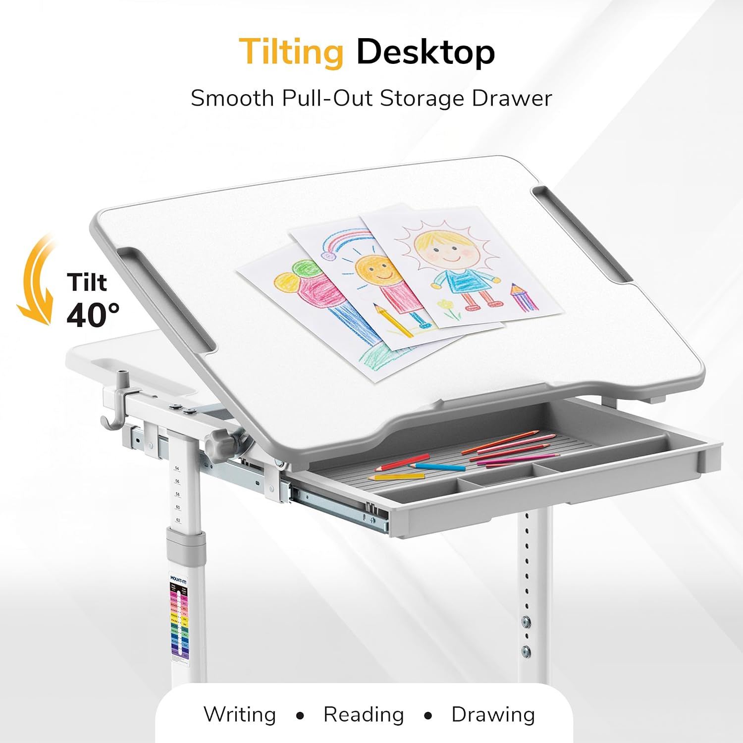 ชุดโต๊ะและเก้าอี้สำหรับเด็ก ปร - Desk Setup Kids บทวิจารณ์และราคา