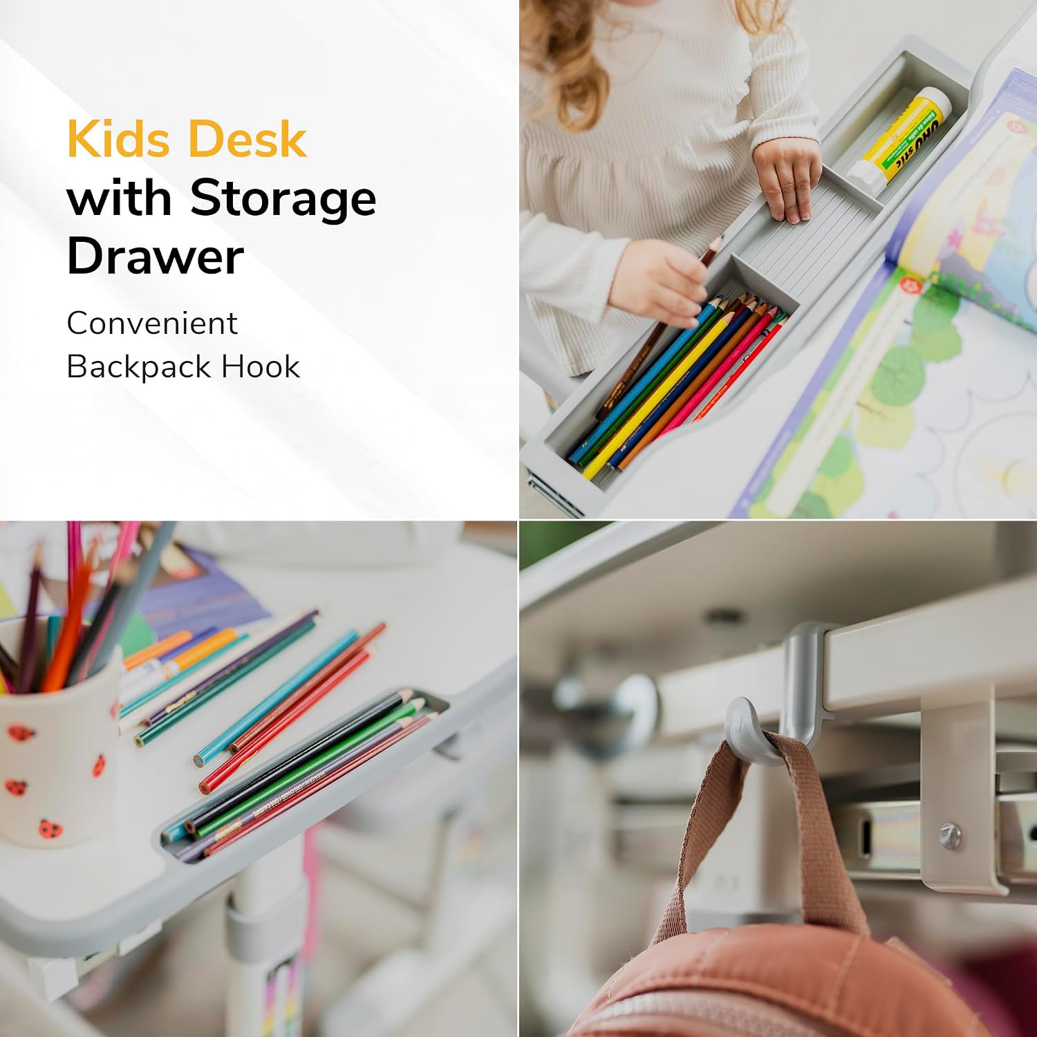 ชุดโต๊ะและเก้าอี้สำหรับเด็ก ปร - Desk Setup Kids บทวิจารณ์และราคา