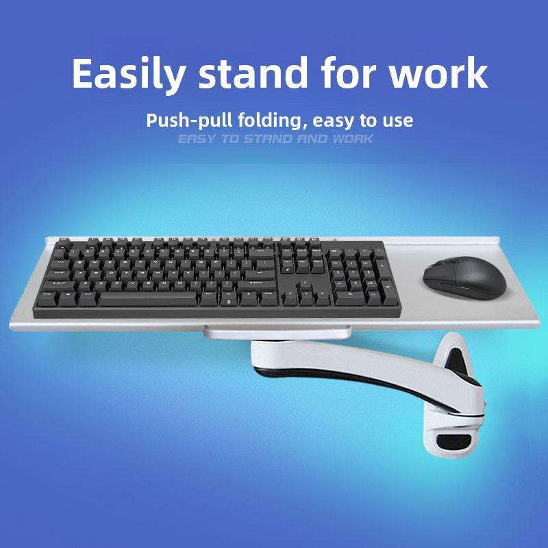 ถาดวางคีย์บอร์ดติดผนังสำหรับงา - Ergonomic Desk Setup Keyboard บทวิจารณ์และราคา