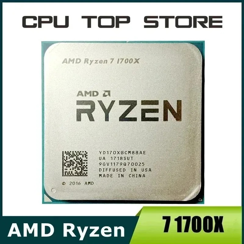 AMD Ryzen 7 1700X แปดคอร์ 3.4  - Amd Cpu Ryzen 7 บทวิจารณ์และราคา