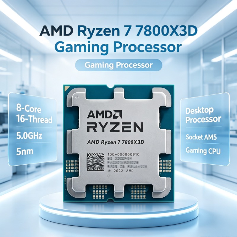 AMD Ryzen 7 R7 7800X3D ซีพียูโ - Amd Cpu Ryzen 7 บทวิจารณ์และราคา