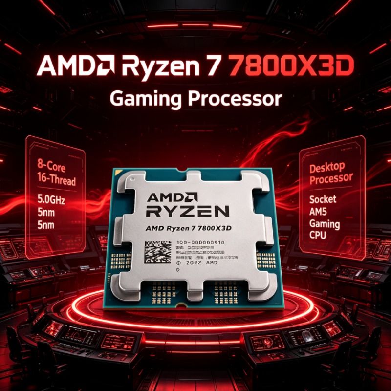 AMD Ryzen 7 R7 7800X3D ซีพียูโ - Amd Cpu Ryzen 7 บทวิจารณ์และราคา