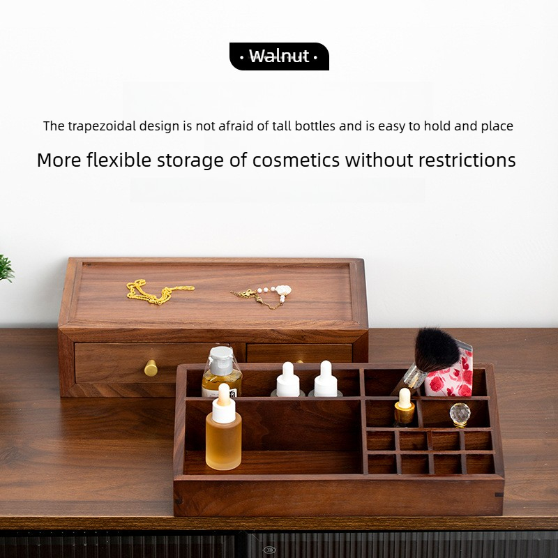 กล่องเก็บของไม้เนื้อแข็งสองชั้ - Drawer Organizer Bamboo บทวิจารณ์และราคา