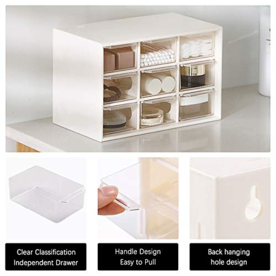 กล่องจัดระเบียบลิ้นชักพลาสติกข - Drawer Organizer Bamboo บทวิจารณ์และราคา