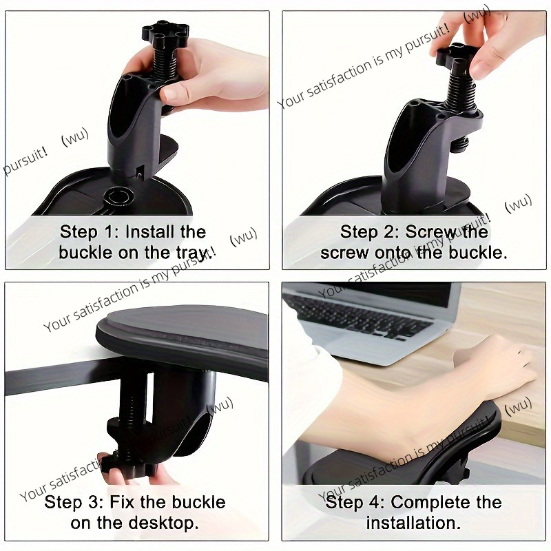 ที่วางแขนแบบปรับได้สำหรับโต๊ะท - Ergonomic Desk Setup Keyboard บทวิจารณ์และราคา