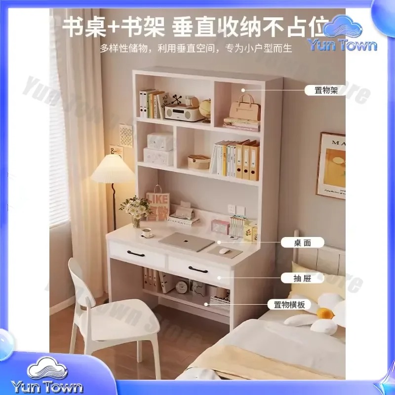 ชั้นวางหนังสือไม้เนื้อแข็งสำหร - Desk Setup Kids บทวิจารณ์และราคา